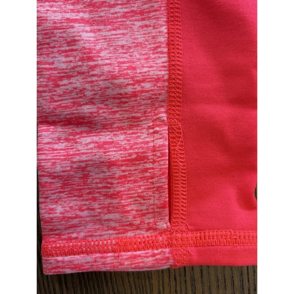 Tek Gear 1/4 Zip Womens WarmTek Pull Over Athletic Top XS Long Sleeve EUC Coral - Picture 3 of 11